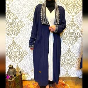 New fake two pieces Abaya